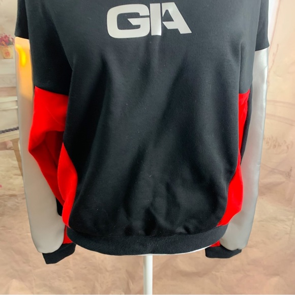 SOLD I AM GIA Sabrina Off Shoulder Sweatshirt - Picture 3 of 11